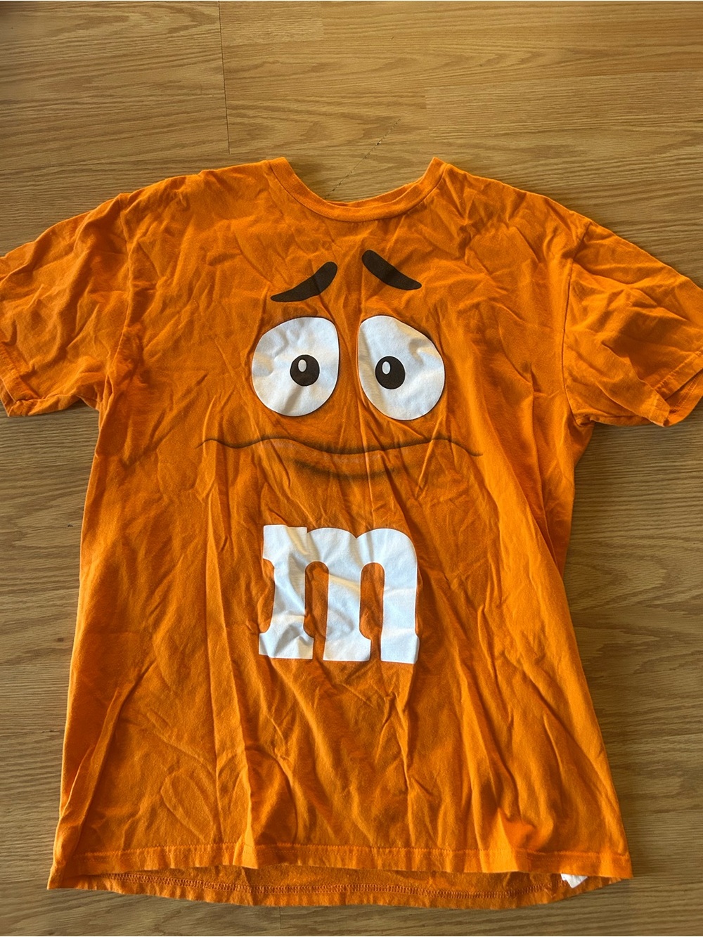 Adult Large M&M’s Orange T-Shirt 2021 Large Pre-owned